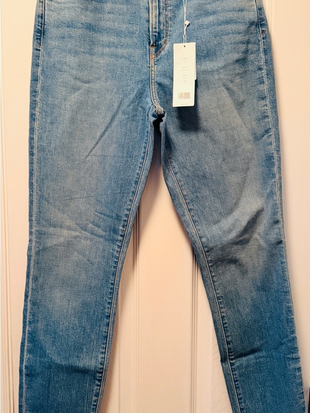 Vince High-Rise Light Blue Slim Jeans